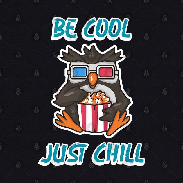 Be cool owl design by Wolf Clothing Co